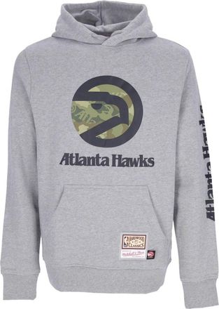 Mitchell & Ness NBA Ghost Green Camo Hoodie - Heren - Hoodies - Grijs - M - Katoen - Hoodies & sweatvesten
