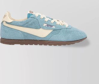Autry low-top suede sneakers slip-on rubber sole