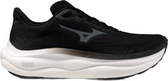 Mizuno Mens Wave Sky 9 Running Shoes In Black/metallic Grey