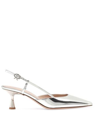 Gianvito Rossi Pumps Ascent 55mm - Argento