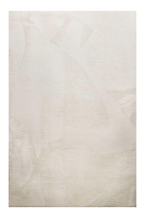 Homie Living Alfombra de pelo corto (15mm) marfil 120x170