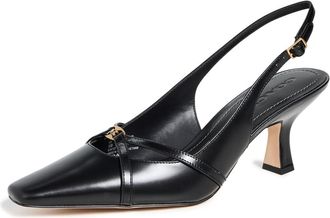 Coach Womens Rowyn Slingback Pump, Black, 4 UK