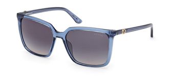 Guess GU00258 90B Womens Sunglasses Blue Size 56