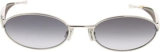 Bottega Veneta Zonnebril - unisex - Zonnebrillen - Grijs - ONE Size - Accessoires