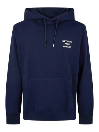 Dr&ocirc;le de Monsieur Bold Slogan Hoodie