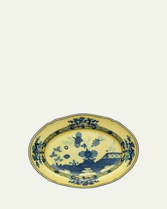 Ginori 1735 Oriente Italiano Oval Platter, Citrino