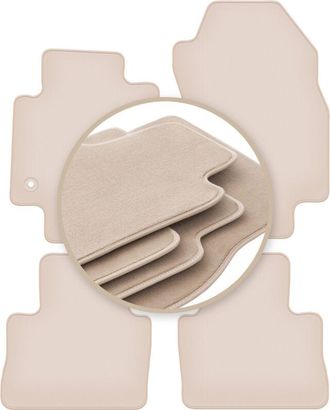 OEM Alfombrillas Premium Beige Para: Toyota Rav4 V Suv 2019