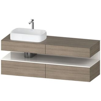 Duravit Qatego Consola Mueble Bajo Lavabo, 2 Extensiones, 2 - Duravit