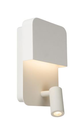 Netlighting Boxer Modern Wall Light LED 1x10W 3000K With USB charging point White