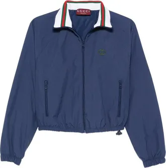 Gucci Striped Collar Jacket