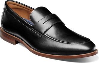Florsheim Ruvo Moc Toe Penny Loafer in Black at Nordstrom Rack, Size 10.5