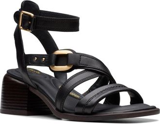 Clarks Morwyn Strap Leather Sandal
