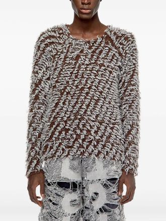 Diesel K-Gabriel sweater - men - Polyamide/Mohair/Alpaca/Wool - M - Brown