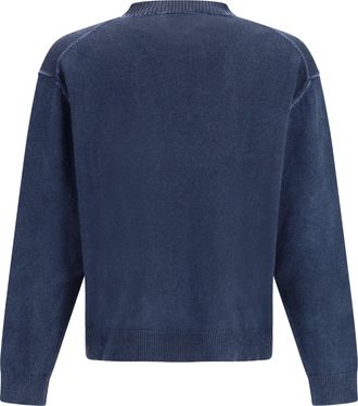 Dsquared2 Mens Crew Neck Sweater Navy Blue