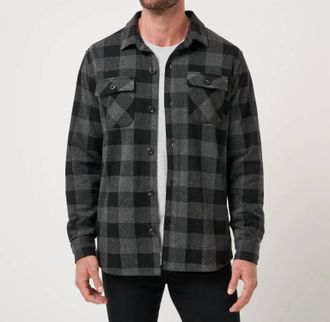 Travis Mathew Return Flight Jacket In Black/grey