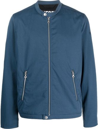 Diesel J-Glory-Nw cotton biker jacket - men - Cotton/Nylon - S - Blue