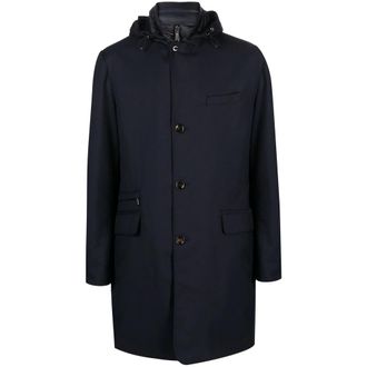 Moorer Redon-Pum Hooded Coat