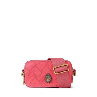 Kurt Geiger Kensington Camera - Dames - Tassen - Roze - Maat: ONE Size Leer