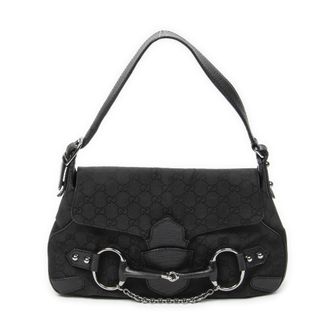 Gucci Horsebit Chain Shoulder Flap schoudertas