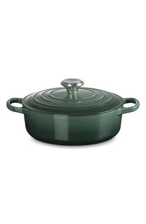 LE CREUSET Signature 3.5-Quart Round Enamel Cast Iron Dutch Oven in Artichaut at Nordstrom
