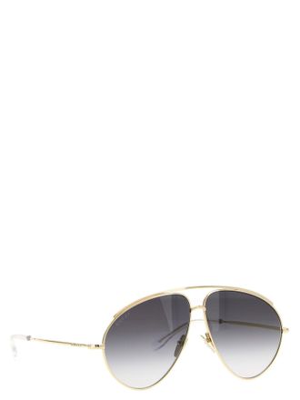 Gucci Gradient Lens Aviator Sunglasses - Gold
