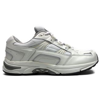 Vionic 23Walk Leather Textile Womens Lace Up Trainers - White - Size:UK 6.5