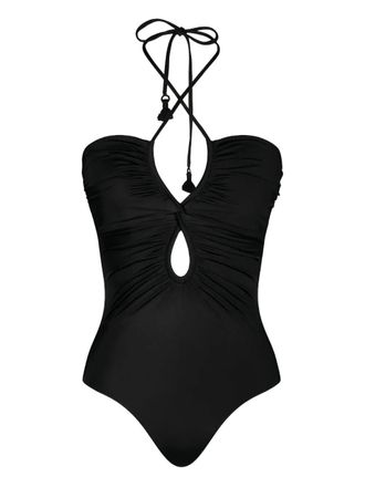 Johanna Ortiz Costume intero Coral Reef - Nero