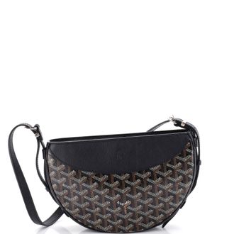 Goyard Hirondelle Shoulder Bag Coated Canvas and Leather