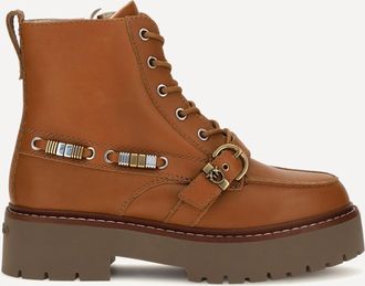 Pinko Margaret 03 leather Ankle Boots Female 38