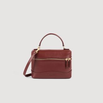 Sandro Tangolino plain leather bag