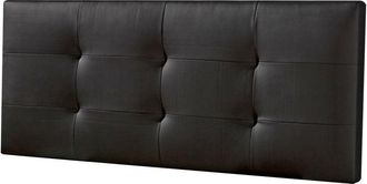 Marckonfort Cabecero De Cama Tapizado maya 140x60 Negro