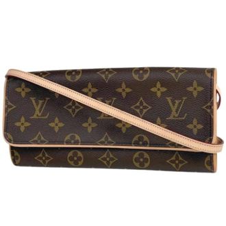 Louis Vuitton Pre-owned Cross Body Bags, female, Brown, Size: ONE SIZE Pre-owned Pochette Sling Bag