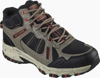 Skechers Mens Mens Rugged Boots - Natural Black - Size: 6 39.5