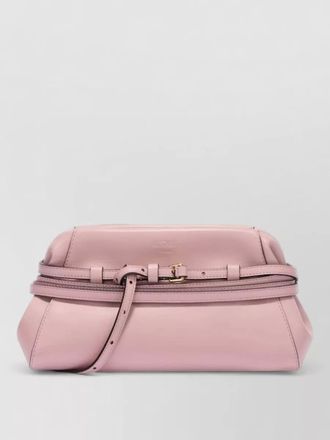 Moschino clutch bag top handle adjustable strap