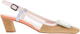 Roger Vivier Belle Vivier multicoloured slingback pumps Woman 38