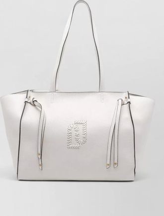 Liu Jo tote bag structured shape side tassels