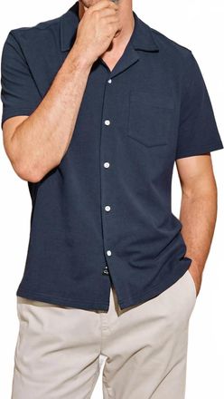 Rails Flint Short Sleeve Shirt In Perfect Navy