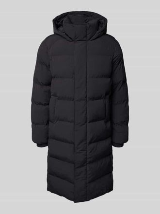 Superdry Steppjacke mit Kapuze in Black, Gr&ouml;&szlig;e XXL