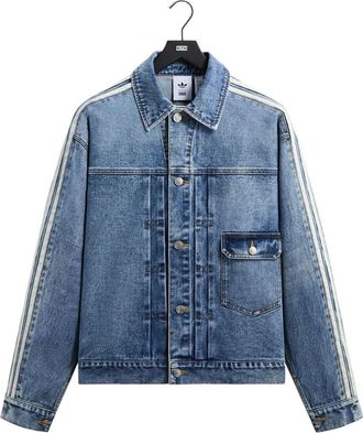 Kith x Messi for adidas Football Denim Jacket Aurora Ink ADKR0106