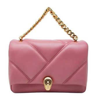 Bulgari Pre-owned Vintage Handbag - Dames - Pre-owned - Roze - Maat: ONE Size Leer