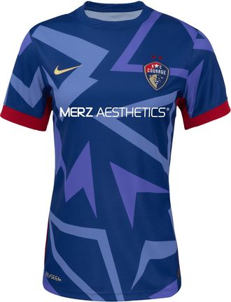 Nike North Carolina Courage 2025 Stadium Home Nike Womens Dri-FIT NWSL Replica Jersey in Blue | P35557NCCS-GYB