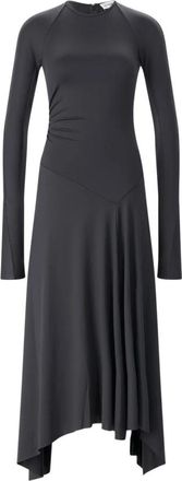 Victoria Beckham Midi Jurken - Dames - Casual kleedjes - Zwart - M - Kleedjes