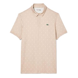 Lacoste Heren UV-bescherming Regular Golf Poloshirt (Beige)
