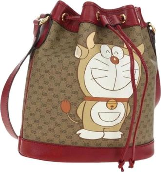 Gucci Pre-owned Micro Small GG Canvas Bucket Bag - Pre-owned - Mujer - Beige - ONE SIZE