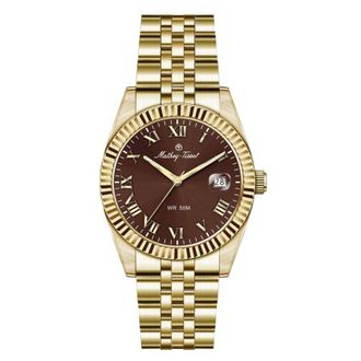 Mathey-Tissot Quartz Dark Brown Dial Ladies Watch H250954B-D