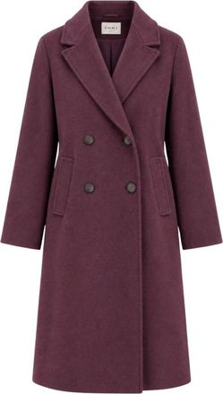 Marella Emmtemma Abrigo - Coats - Mujer - P&uacute;rpura - XS