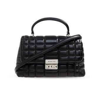 Michael Kors Handbags, female, Black, Size: ONE SIZE Handbag Tribeca Medium