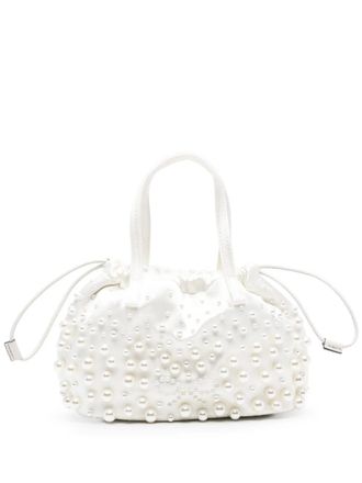【Anya Hindmarch】'Eyes' bucket pouch Eyes Mesh Drawstring Pouch | Anya Hindmarch US