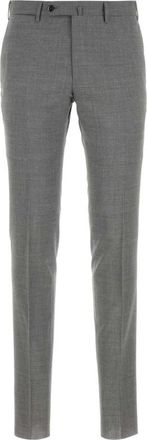 Pantaloni Torino Slim Fit Broek - Heren - Slim Fit Broeken - Grijs - 2XL - Wol - Broeken