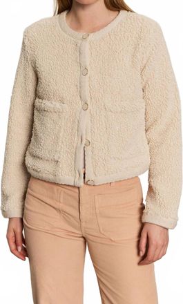 Sanctuary Cuddle Up Cardigan In Light Oat